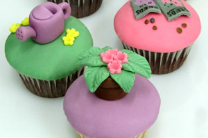 Cupcake jardin