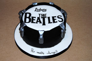 Tarta Fondant Beatles
